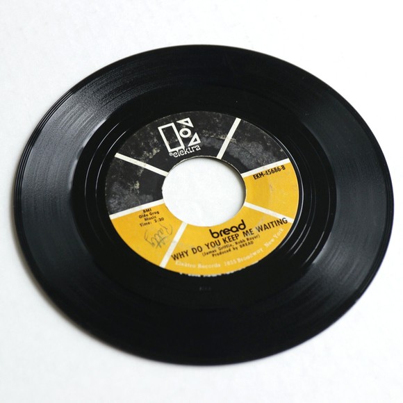 Bread – Make It With You / Why Do You Keep Me Waiting - 45 rpm Vinyl 7" Single - Picture 4 of 9